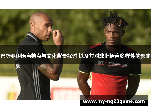 巴舒亚伊语言特点与文化背景探讨 以及其对非洲语言多样性的影响