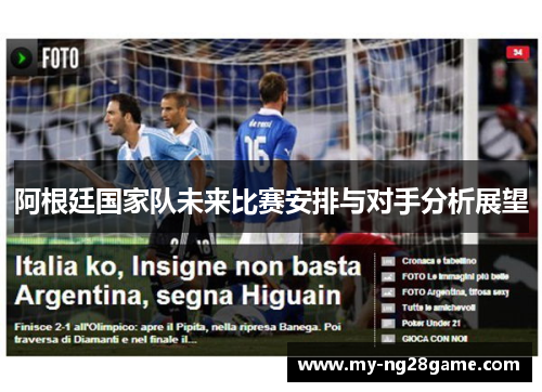 阿根廷国家队未来比赛安排与对手分析展望